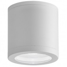 Φωτιστικό Σποτ Οροφής Φ120 Κατεύθυνσης με ντουί Ε27  Polycarbonate Λευκό IP54 96DL305/WH